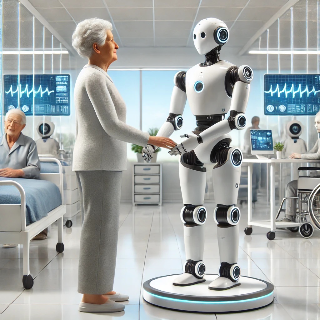 DALL·E 2024-06-25 10.28.51 - An advanced humanoid robot assisting an elderly person in a moder...jpg